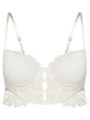 Hunkemöller Biustonosz z fiszbiną 302382 Écru. Biustonosze Hunkemöller, bez wzorów, z syntetyku. Za 109.99 zł.