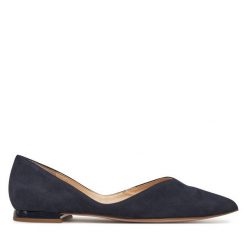 Baleriny HÖGL. Niebieskie baleriny damskie HÖGL, bez wzorów, bez obcasa. Za 449.99 zł.