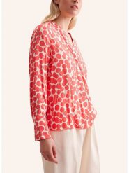 Seidensticker Bluzka w kolorze czerwono-białym rozmiar: 42. Białe bluzki damskie Seidensticker, bez wzorów, z wiskozy, bez kołnierzyka, bez ramiączek. Za 206.91 zł.
