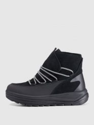 4F Buty zimowe śniegowce SNOWDROP z membraną damskie - czarne 38. Czarne śniegowce damskie 4f, z gumy, za kostkę. Za 349.99 zł.