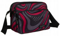 Listonoszka męska Loren [DH] H02-600D print czerwony. Czerwone saszetki męskie Loren. Za 18.99 zł.