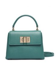 Furla Torebka 1927 Mini Top Handle WB00109 ARE000 BG 4899S Zielony. Zielone torebki klasyczne damskie Furla, bez wzorów, ze skóry, bez dodatków. Za 1,779.00 zł.