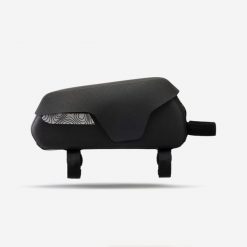 Torba rowerowa do bikepackingu Riverside ADVT 900 na górną rurę IPX3 1 l. Czarne torebki klasyczne damskie ROCKRIDER, bez wzorów, z materiału, bez dodatków. Za 129.99 zł.