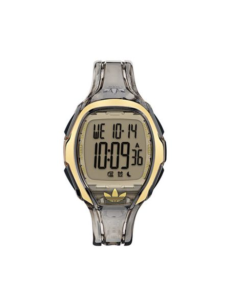 Adidas Zegarek Athletics One AOFH25004 Czarny. Czarne, cyfrowe zegarki męskie Adidas. Za 469.99 zł.