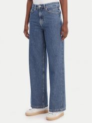 BOSS Jeansy Marlene 50552093 Niebieski Wide Leg. Niebieskie jeansy damskie Boss. Za 569.99 zł.