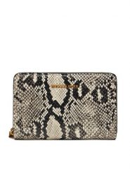 MICHAEL Michael Kors Portfel Bryant 32T5AYTD0L Beżowy. Brązowe portfele damskie MICHAEL Michael Kors, bez wzorów, ze skóry. Za 449.99 zł.
