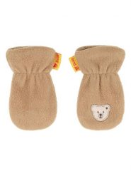 Steiff Rękawiczki w kolorze jasnobrązowym rozmiar: 74-92. Brązowe rękawiczki dziecięce Steiff, bez ramiączek. Za 76.47 zł.