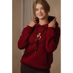 Bluza JD ATTACK Mila. Brązowe bluzy bez kaptura damskie JD ATTACK. Za 239.00 zł.