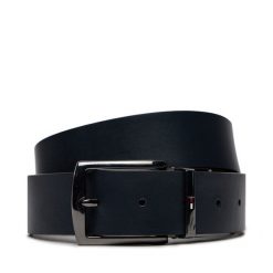 Pasek Męski Tommy Hilfiger. Czarne paski męskie Tommy Hilfiger, bez wzorów. Za 209.99 zł.