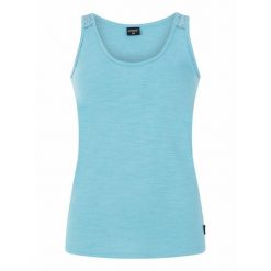 Damski tank top Protest Prtimpulse. Niebieskie topy damskie Protest, bez wzorów, bez kołnierzyka. Za 152.50 zł.