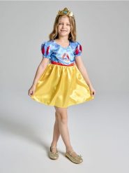 Kostium karnawałowy sukienka Disney Princess - wielobarwny. Czerwone stroje jednoczęściowe damskie Sinsay, m, bez wzorów. Za 39.99 zł.