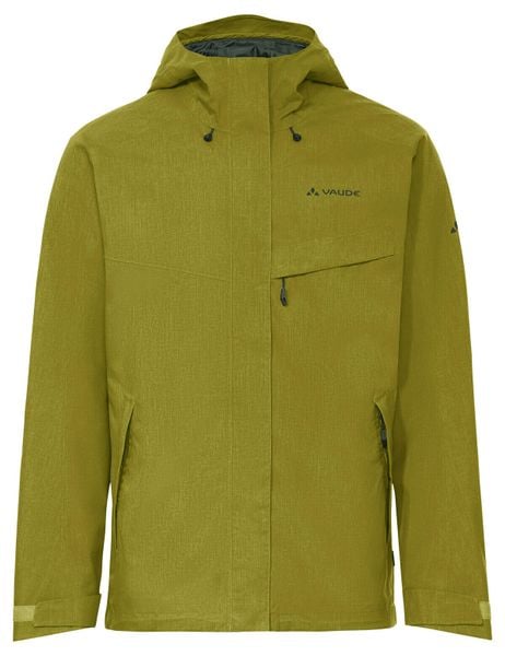 Kurtka Hardshell M Rosemoor Jacket II. Zielone kurtki męskie Vaude, na zimę, l, bez wzorów, z hardshellu, bez kaptura. Za 647.20 zł.