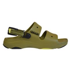 Klapki sandały Crocs Classic All Terrain Sandal Aloe Zielone 207711-3UA. Zielone sandały męskie Crocs, bez zapięcia. Za 159.00 zł.
