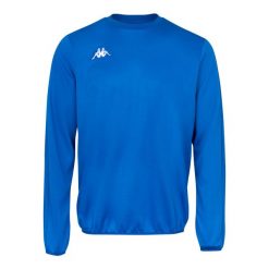 Bluza Kappa Talsano. Niebieskie bluzy z kapturem męskie Kappa, s, z materiału. Za 212.00 zł.