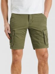 PME Legend Bojówki "Rotor" w kolorze khaki rozmiar: W30. Brązowe szorty męskie PME Legend, bez wzorów. Za 184.46 zł.