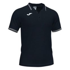 Koszulka polo tenisowa męska Joma Campus III. Czarne koszulki polo męskie Joma, m, bez wzorów, bez ramiączek. Za 163.50 zł.
