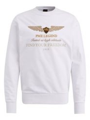 PME Legend Bluza w kolorze białym rozmiar: L. Białe bluzy bez kaptura męskie PME Legend, l. Za 272.31 zł.