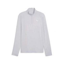 T-Shirt Puma M Run Velocity Cloudspun 1/4 Zip Dorośli. Szare t-shirty męskie Puma, m, bez wzorów, z elastanu, bez kołnierzyka. Za 215.10 zł.