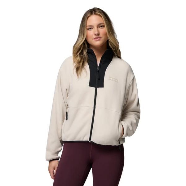 Bluza dresowa sportowa damska Sequoia Grove II FZ. Brązowe bluzy bez kaptura damskie Columbia, l, bez wzorów, z dresówki, bez ramiączek, bez kaptura. Za 249.99 zł.