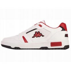 Buty na co dzień męskie KAPPA YELDES eko skóra. Białe buty sportowe na co dzień męskie Kappa, ze skóry, bez zapięcia, trekkingowe. Za 155.00 zł.