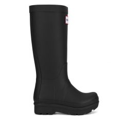 Kalosze Hunter. Czarne kalosze damskie Hunter, bez wzorów. Za 299.99 zł.