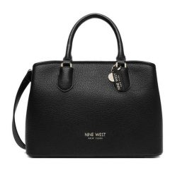 Torebka Nine West. Czarne torebki klasyczne damskie Nine West, bez wzorów, bez dodatków. Za 249.99 zł.