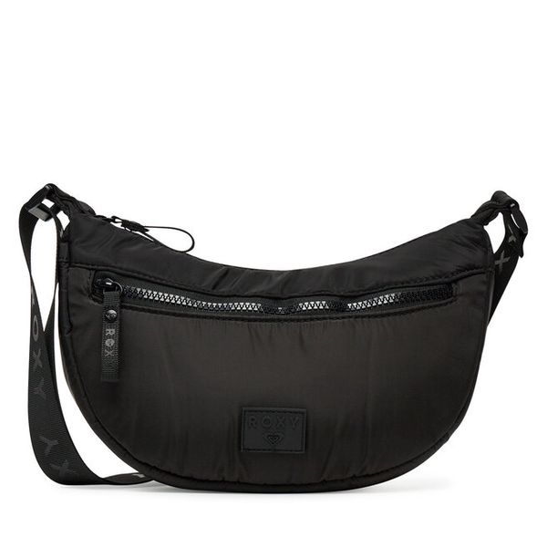 Torebka Roxy. Czarne listonoszki damskie Roxy, bez wzorów, bez dodatków. Za 99.99 zł.