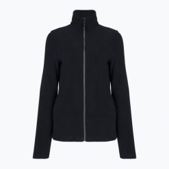 Bluza polarowa damska CMP. Niebieskie bluzy bez kaptura damskie CMP, z polaru. Za 129.99 zł.