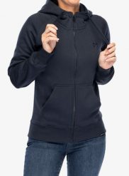 Bluza z zamkiem damska Didriksons Ven Full Zip. Niebieskie bluzy z kapturem damskie Didriksons, l, z bawełny. Za 369.00 zł.