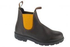 Sztyblety unisex, Chelsea Boots. Brązowe sztyblety męskie Blundstone, z materiału, bez zapięcia. Za 889.99 zł.
