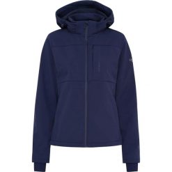 Kurtka jeździecka z kapturem softshell full zip damska Catago Vanetta. Niebieskie kurtki damskie CATAGO, xs, bez wzorów, z materiału, z kapturem. Za 381.50 zł.