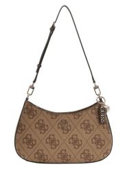 Guess Torebka w kolorze jasnobrązowym - 29 x 16 x 5,5 cm rozmiar: onesize. Brązowe torebki klasyczne damskie Guess, z aplikacjami, z materiału, bez dodatków. Za 347.99 zł.