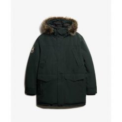 Parka Superdry Everest. Zielone parki męskie Superdry., na zimę, m, bez wzorów, z syntetyku. W wyprzedaży za 742.95 zł.