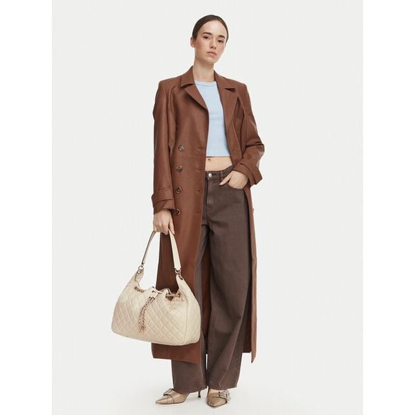 Torebka Guess. Brązowe torebki klasyczne damskie Guess, z aplikacjami, bez dodatków. Za 674.99 zł.