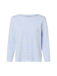 Marie Lund Koszula damska Kobiety Bawełna niebieski|szary w paski, XS. Niebieskie koszule damskie Marie Lund, xs, bez wzorów, z bawełny, klasyczne, bez kołnierzyka, bez ramiączek. Za 149.95 zł.