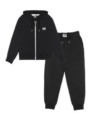 Bluza z bawełna z kaptur na czas wolny na co dzień. Czarne bluzy z kapturem damskie LEONE 1947 APPAREL, z bawełny. Za 218.92 zł.
