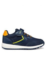Geox Sneakersy J559EA 0FU54 CF43S S Granatowy. Niebieskie buty sportowe chłopięce Geox, bez wzorów, z materiału, bez zapięcia. Za 179.99 zł.