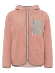 Zwillingsherz Kurtka polarowa "Classic" w kolorze jasnoróżowym rozmiar: M. Różowe kurtki damskie Zwillingsherz, m, bez wzorów, z polaru, bez kaptura. Za 175.26 zł.