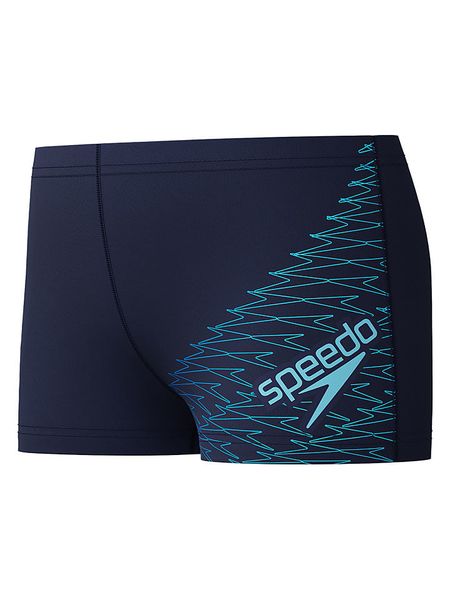 Speedo Kąpielówki "Medley Logo" w kolorze granatowym rozmiar: 152. Niebieskie kąpielówki męskie Speedo, bez wzorów. Za 73.45 zł.