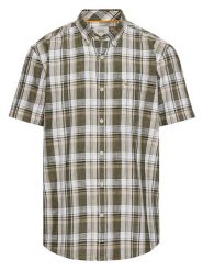 Camel Active Koszula - Regular fit - w kolorze khaki rozmiar: 4XL. Brązowe koszule męskie Camel Active, xl, bez wzorów, z bawełny, bez kołnierzyka, bez ramiączek. Za 140.53 zł.