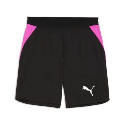 Męskie szorty piłkarskie Individual Lightspeed Ultimate z tkaniny PUMA. Czarne szorty męskie Puma, bez wzorów, z materiału, klasyczne. Za 299.00 zł.