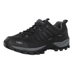 Buty trekkingowe CMP Rigel. Czarne buty trekkingowe męskie CMP, z materiału, bez zapięcia, outdoorowe. Za 366.99 zł.