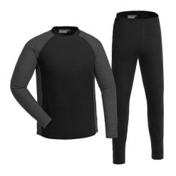 Bielizna termoaktywna męska Pinewood Finnveden Base Layer. Czarna bielizna termoaktywna męska Pinewood, m, bez wzorów. Za 169.99 zł.