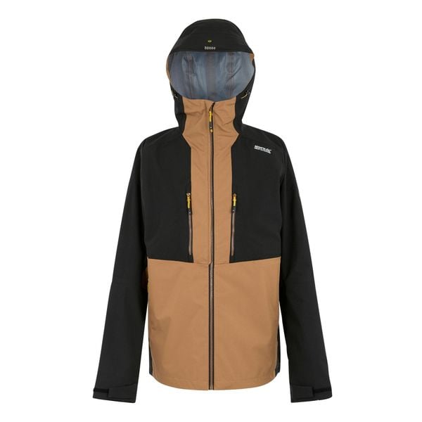 Kurtka turystyczna 3 w 1 Regatta Sacramento. Brązowe kurtki męskie Regatta, bez wzorów, z puchu, sportowe, bez kaptura. Za 622.50 zł.