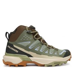 Trekkingi Salomon. Zielone obuwie trekkingowe damskie Salomon. Za 729.99 zł.