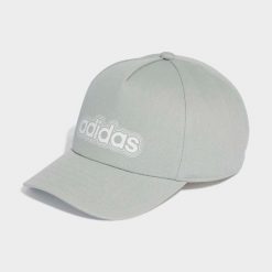 Czapka z daszkiem ADIDAS fitness. Szare czapki męskie Adidas, bez wzorów, z bawełny. Za 59.99 zł.