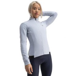 Damska kurtka rowerowa softshell Kolarstwo Siroko J1 Bluebell. Niebieskie kurtki damskie SIROKO, xs, bez wzorów, z materiału, bez kaptura. W wyprzedaży za 253.00 zł.