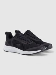 4F Buty sportowe w kolorze czarnym rozmiar: 36. Czarne obuwie trekkingowe damskie 4f. Za 143.95 zł.