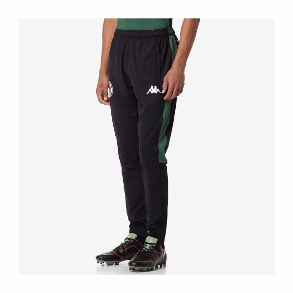 Spodnie dresowe Red Star FC Abunszip Pro 8 2024/25. Czarne spodnie dresowe męskie Kappa, bez wzorów, z dresówki. Za 255.30 zł.