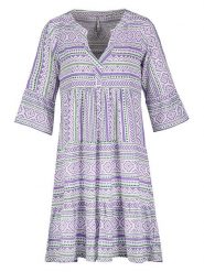 Sublevel Sukienka w kolorze fioletowo-zielono-białym rozmiar: S. Białe sukienki damskie Sublevel, na imprezę, s, bez wzorów, z wiskozy, klasyczne, bez kołnierzyka, bez ramiączek, midi, rozkloszowane. Za 48.05 zł.